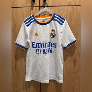 Adidas Real Madrid Home Soccer Jersey Size 7-8yo. 128. Player Number #29 Perez.